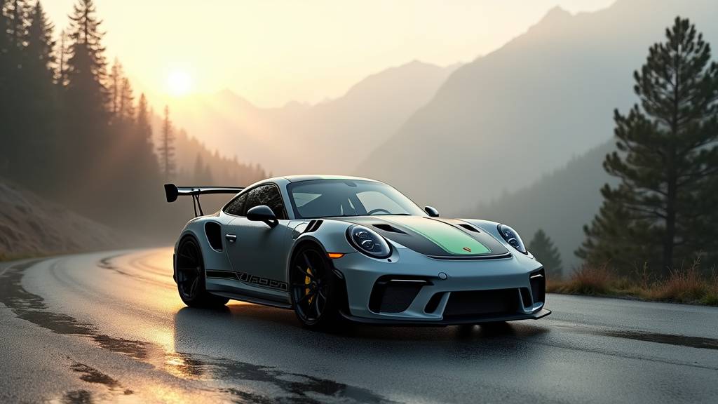 Moteur 4.0L de la Porsche 991 GT3 RS