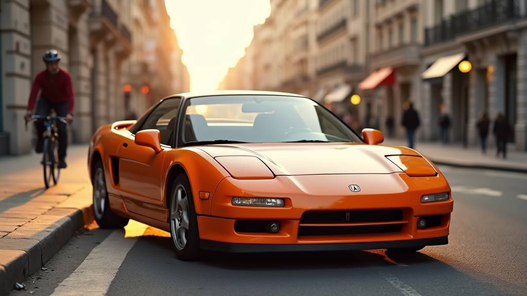 Intérieur de l'Acura NSX de 1995