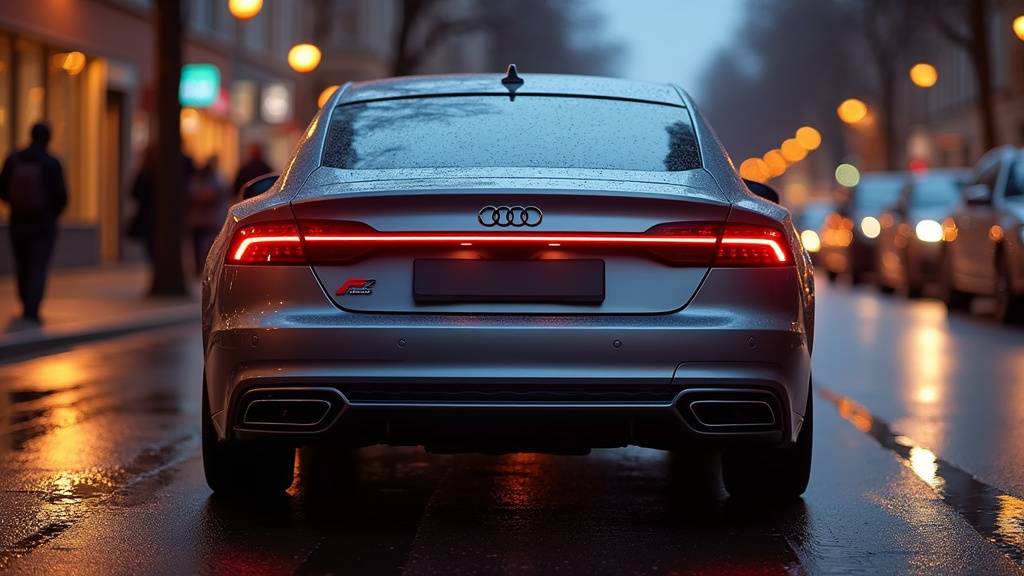 Intérieur soigné d'une Audi A7 avec faible kilométrage