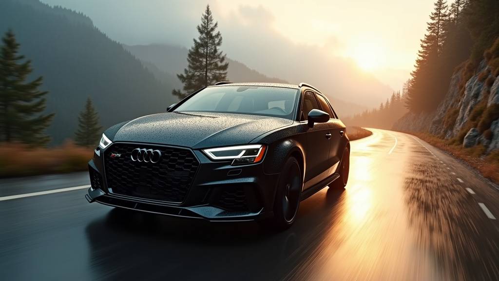 Audi RS3 Sportback 2026 sur circuit automobile