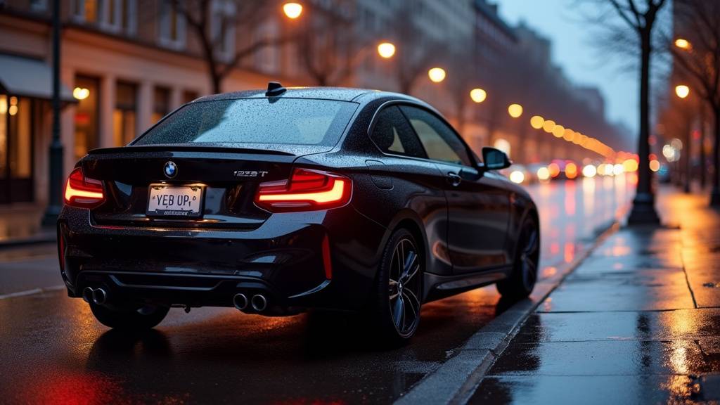 Détails intérieurs de la BMW 128 ti