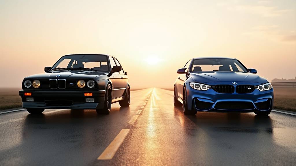 BMW M3 Touring Competition sur route de montagne