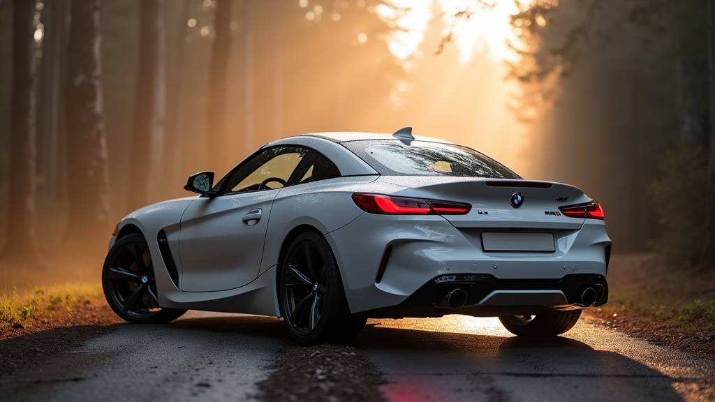 BMW Z4 M40i blanche de 2020