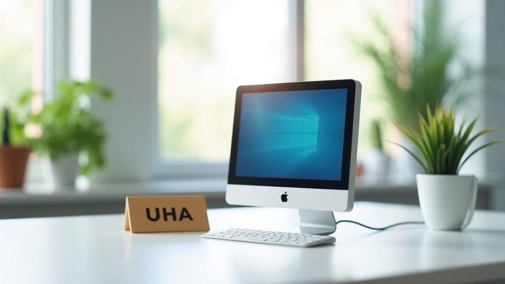 Interface du portail e-services UHA sur ordinateur