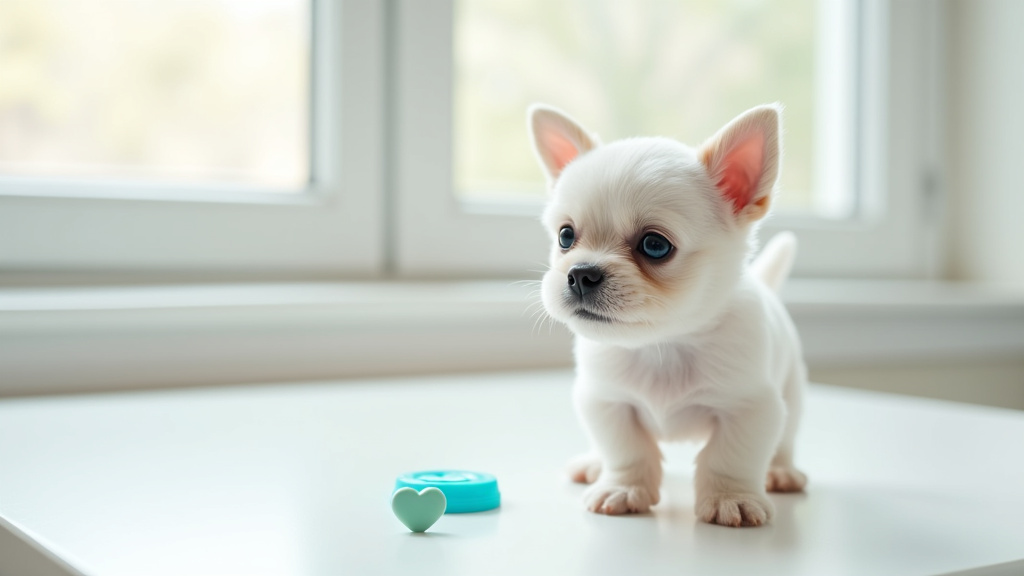 Identification électronique d'un chien avec puce électronique I-CAD