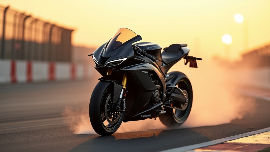 Détail technique du compresseur de la Kawasaki H2R