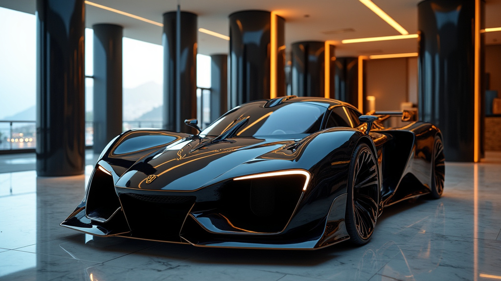 Visiteurs admirant les voitures de luxe au Salon Auto Monaco