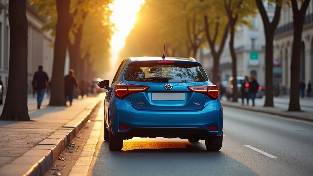 Tableau de bord de la Toyota Yaris Hybride